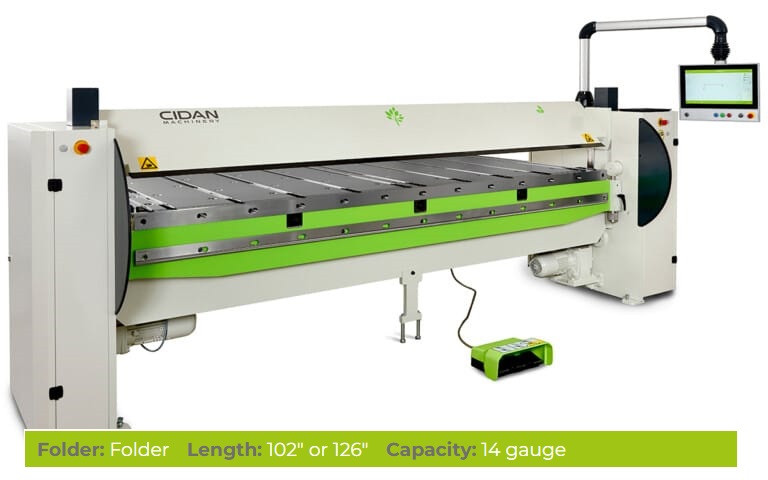 Cidan FS plieuse à tôle numérique
